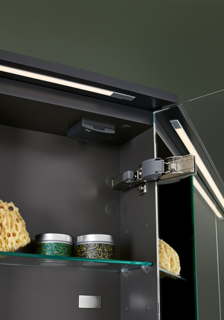 Edge Speilskap 800 Antracit