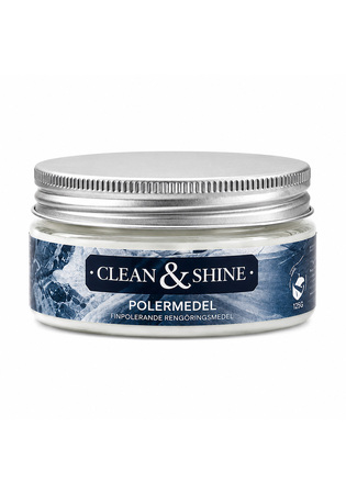 Clean & Shine Poleringsmiddel 125Gr