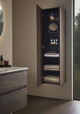 Høyskap Style Brun Eik