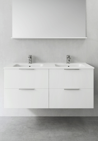 Servantskap Shape Hvit 1200D