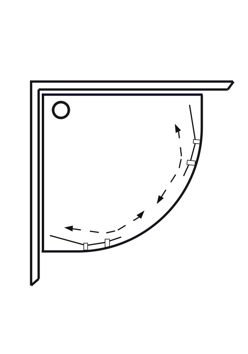 POLARIS R 90X90 KLARGLASS