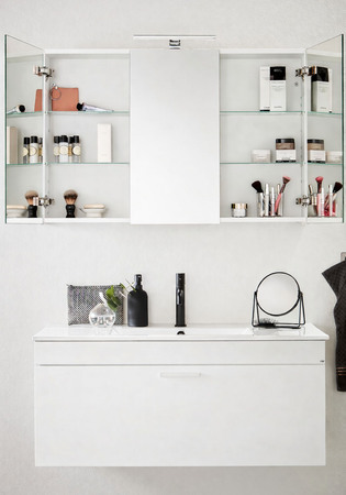 Go Speilskap 1000 Hvit