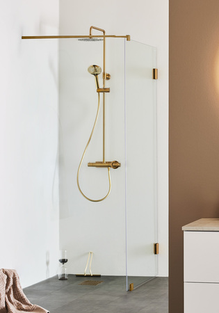 Dusjvegg Infinity 100 Messing