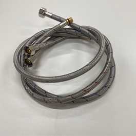 FLEXIBLE HOSE FOR MIXERS WATER INLET PAIR