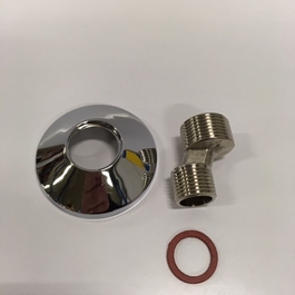 PURE 38/ROUND EXCENTER AND WALL BRACKET