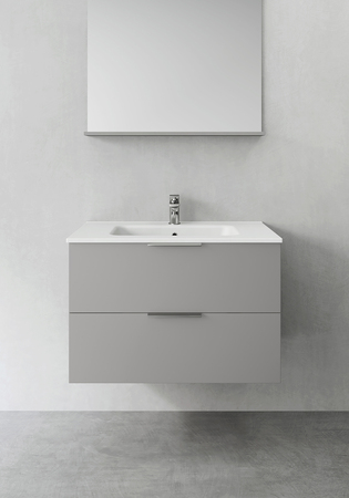 Servantskap Compact Shape Grå 800