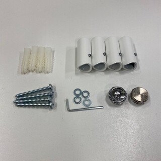 Hampton Towel Warmer Assembling Kit White