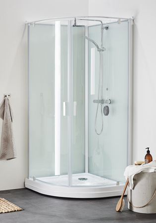 Dusjkabinett Breeze Deluxe 90X90 Round