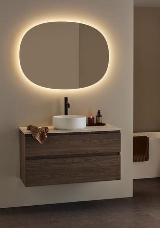 Servantskap Style Brun Eik 1000