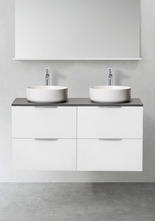 Servantskap Shape Hvit 1200D