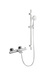 Dusjsett Gaia Eco Med Badkarsbatteri Tide Krom Cc150