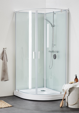 Dusjkabinett Breeze 90X90 Round