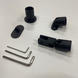 Igloopro Dusjbar Monteringssett Svart