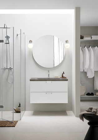 Servantskap Shape Hvit 800 M Servant Betong