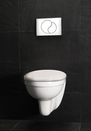 Wc Hafa Vegg-Helt Sett M Sete Og Spylesystem
