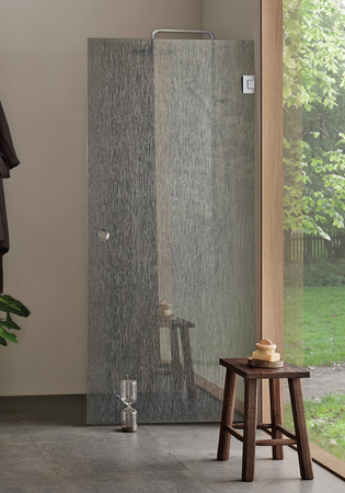Dusjdør Infinity Lace 80 Krom