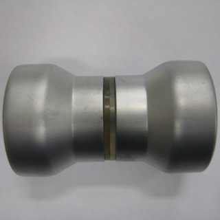 Igloo R Handle, Silver Metal 1 Door