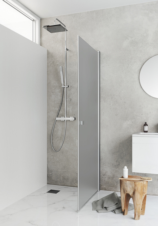 Igloo Pro Dusjdør Rett Frostet 100