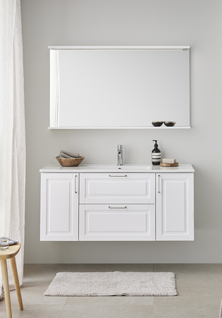 Servantskap Grace 1200 (2St Sidemodul Mjukst) Hvit