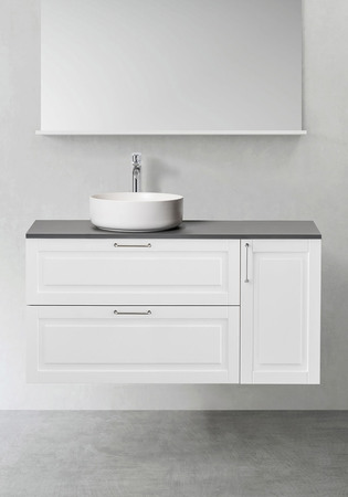 Servantskap Grace 1100 (Sidemodul Mjukst) Hvit