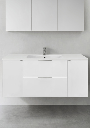 Servantskap Shape 1200C Hvit Med Vask